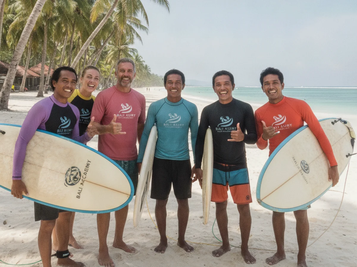 Surf Uluwatu local instructor team on the Bukit peninsula, Bali