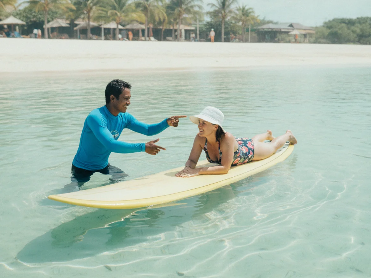 Beginner Surf Lesson at Bingin, Uluwatu