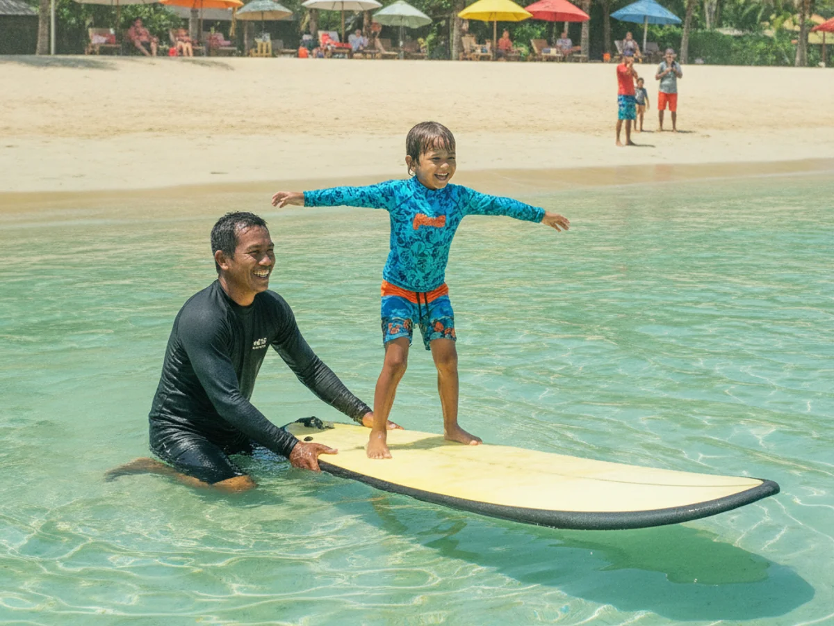 Kids Surf Lesson in Uluwatu - 1.5 hours - Rp 400.000